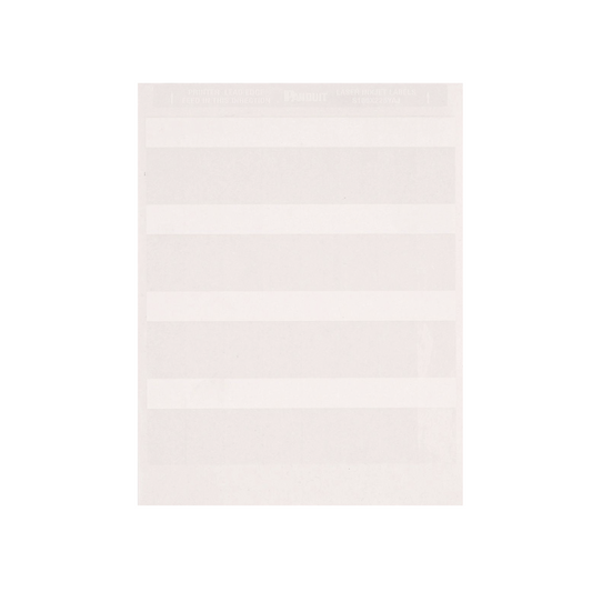Hojas con 1000 Etiquetas Auto-Laminadas para Impresora L�ser/Inyecci�n de Tinta, para Cables de 6.1 a 12.2 mm de Di�metro (8 - 4 AWG)