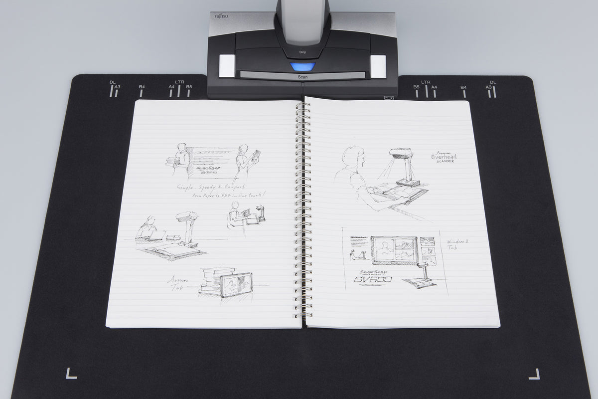 Escáner de imágenes FUJITSU SV600 - Vista 4