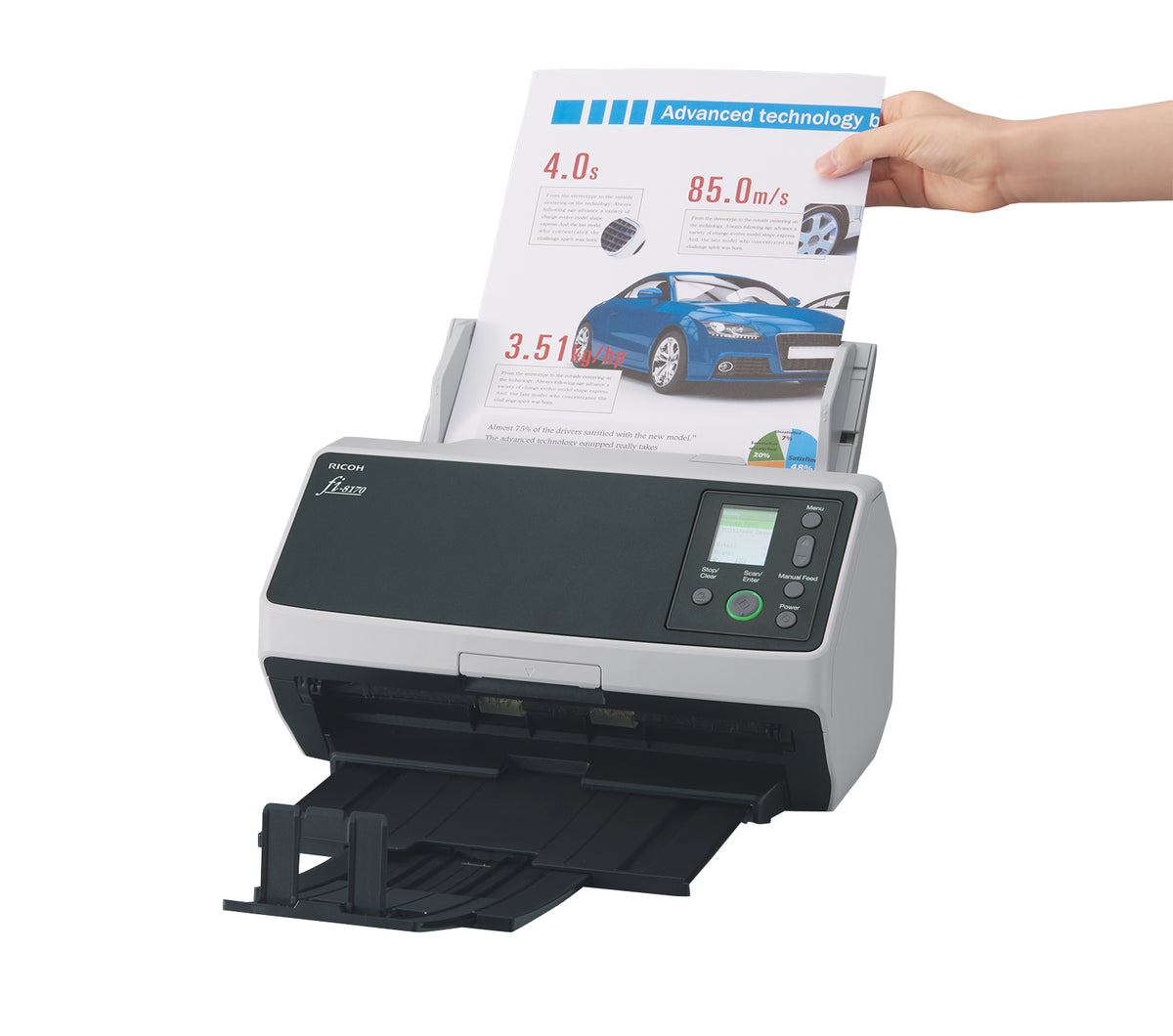 Escaner FUJITSU FI-8170 - Vista 4