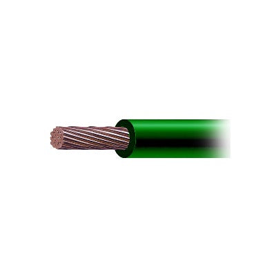Cable THW-LS / Calibre 4 AWG / 19 Hilos / Color Verde / Venta por Metro