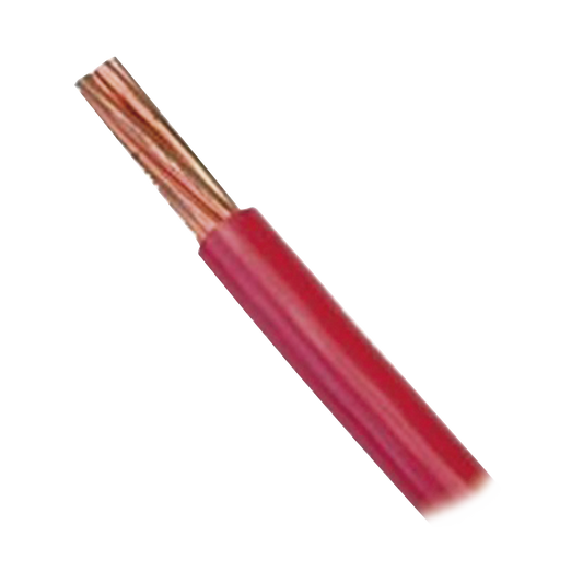 Cable El�ctrico de Cobre Recubierto THW-LS Calibre 12 AWG 19 Hilos Color Rojo (100 Metros) (328.08 Pies)