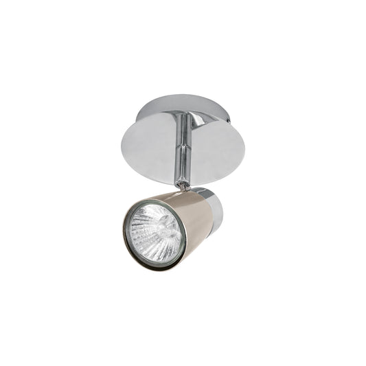 Luminario de sobreponer con 1 spot base GU10, Volteck