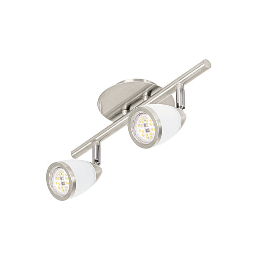 Luminario de sobreponer 2 spots base GU10, Verona, Volteck