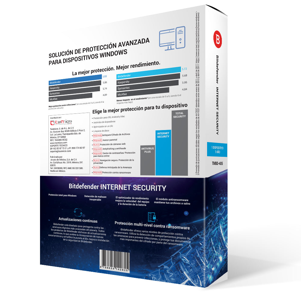 Antivirus BITDEFENDER TMBD-405 - Vista 2