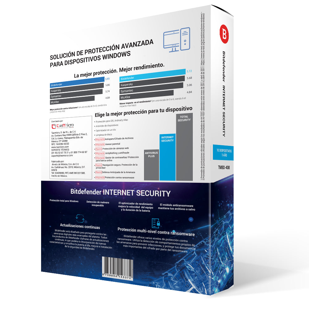 Antivirus BITDEFENDER TMBD-408 - Vista 2