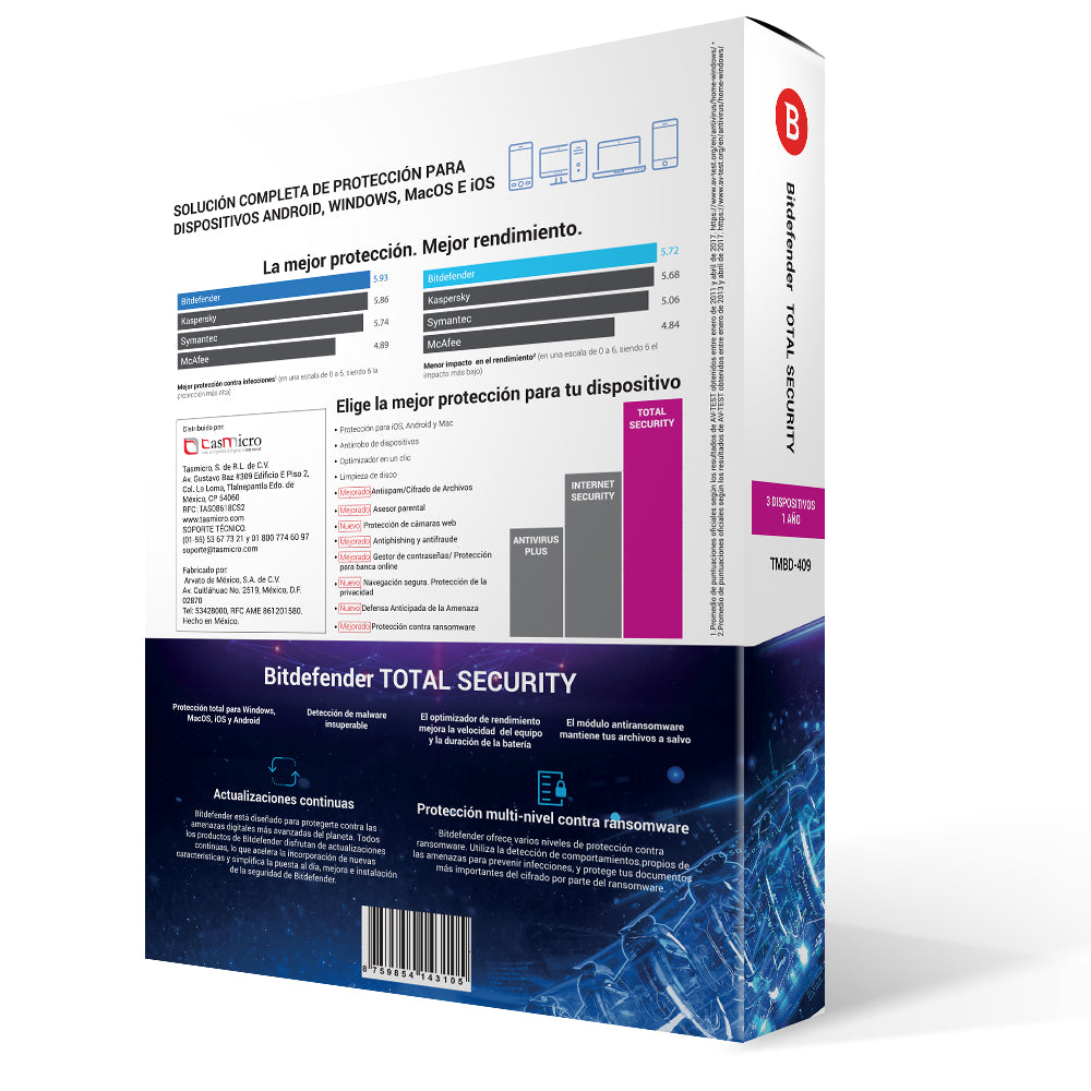 Antivirus BITDEFENDER TMBD-409 - Vista 2