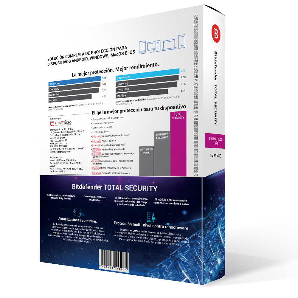 Antivirus BITDEFENDER TMBD-410 - Vista 2