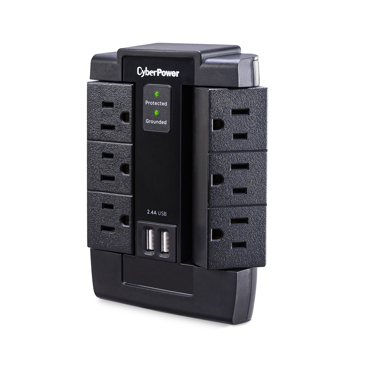 Supresor de Picos de Pared  CyberPower P600WSURC1 - Vista 3
