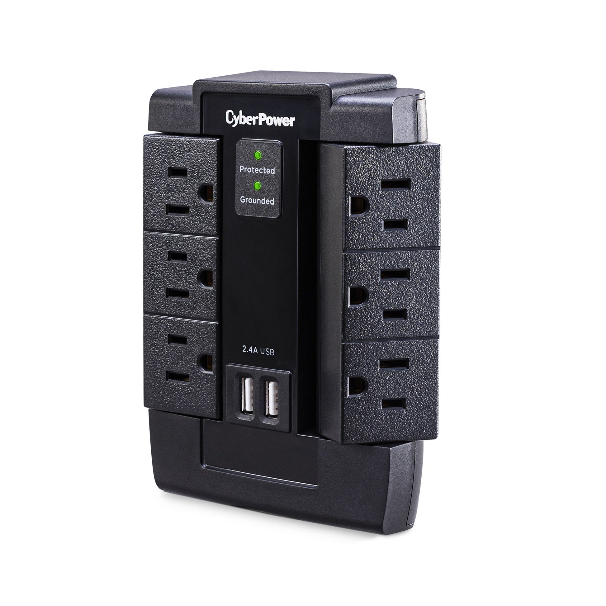 Supresor de Picos de Pared  CyberPower P600WSURC1 - Vista 3