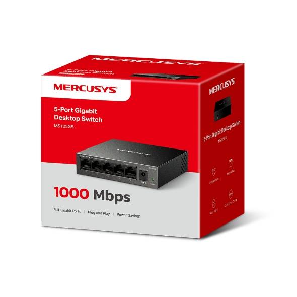 Switch MERCUSYS MS105GS - Vista 4