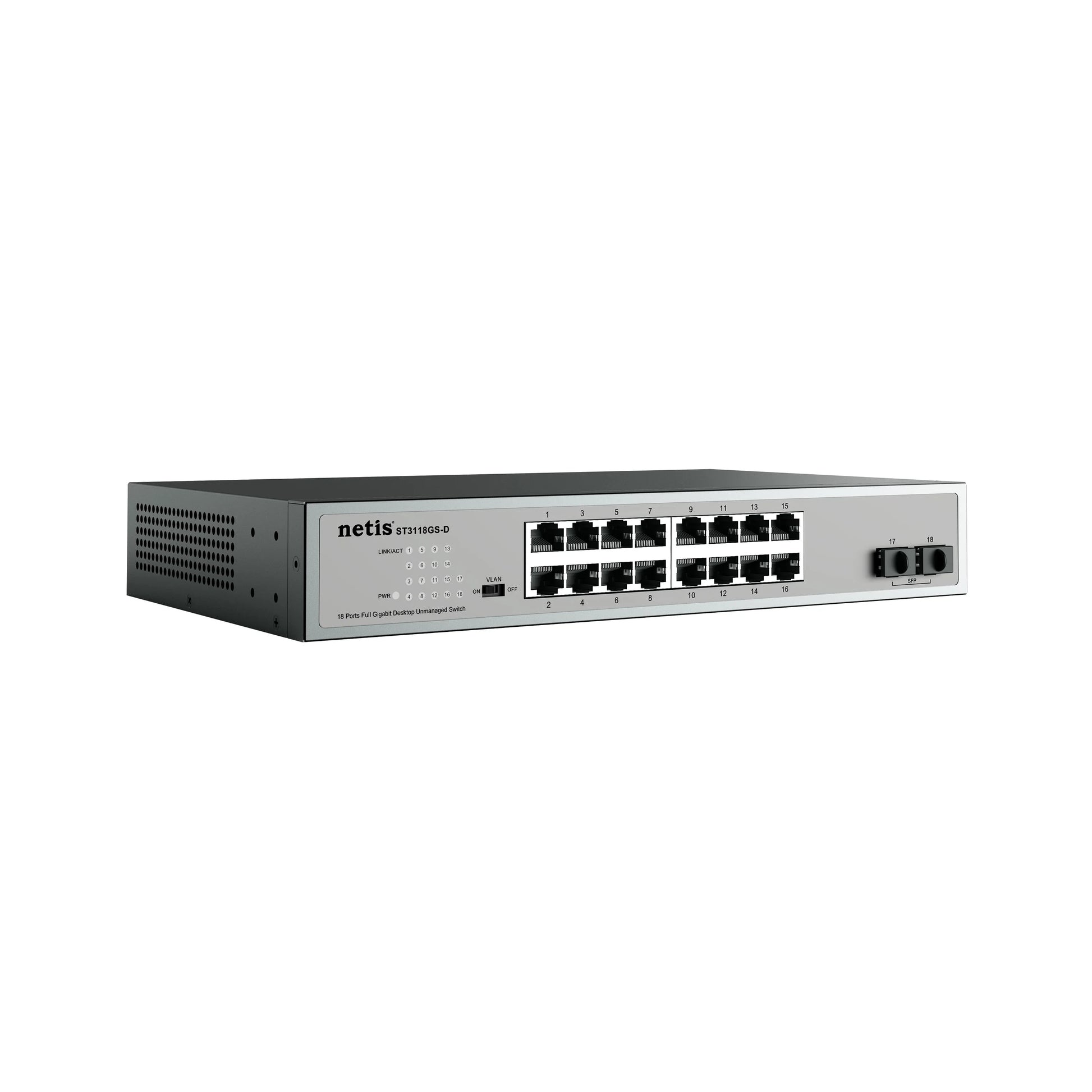 Switches NETIS ST3118GS-D - Vista 2