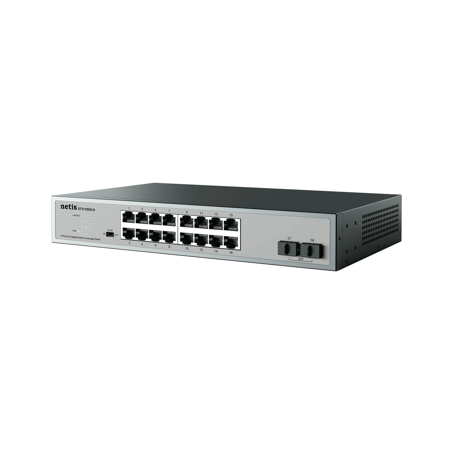 Switches NETIS ST3118GS-D - Vista 3