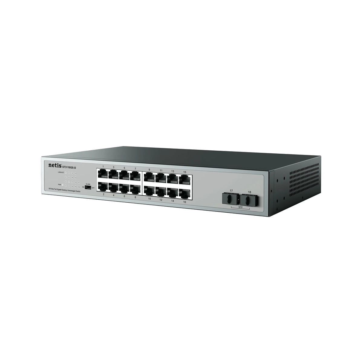 Switches NETIS ST3118GS-D - Vista 3
