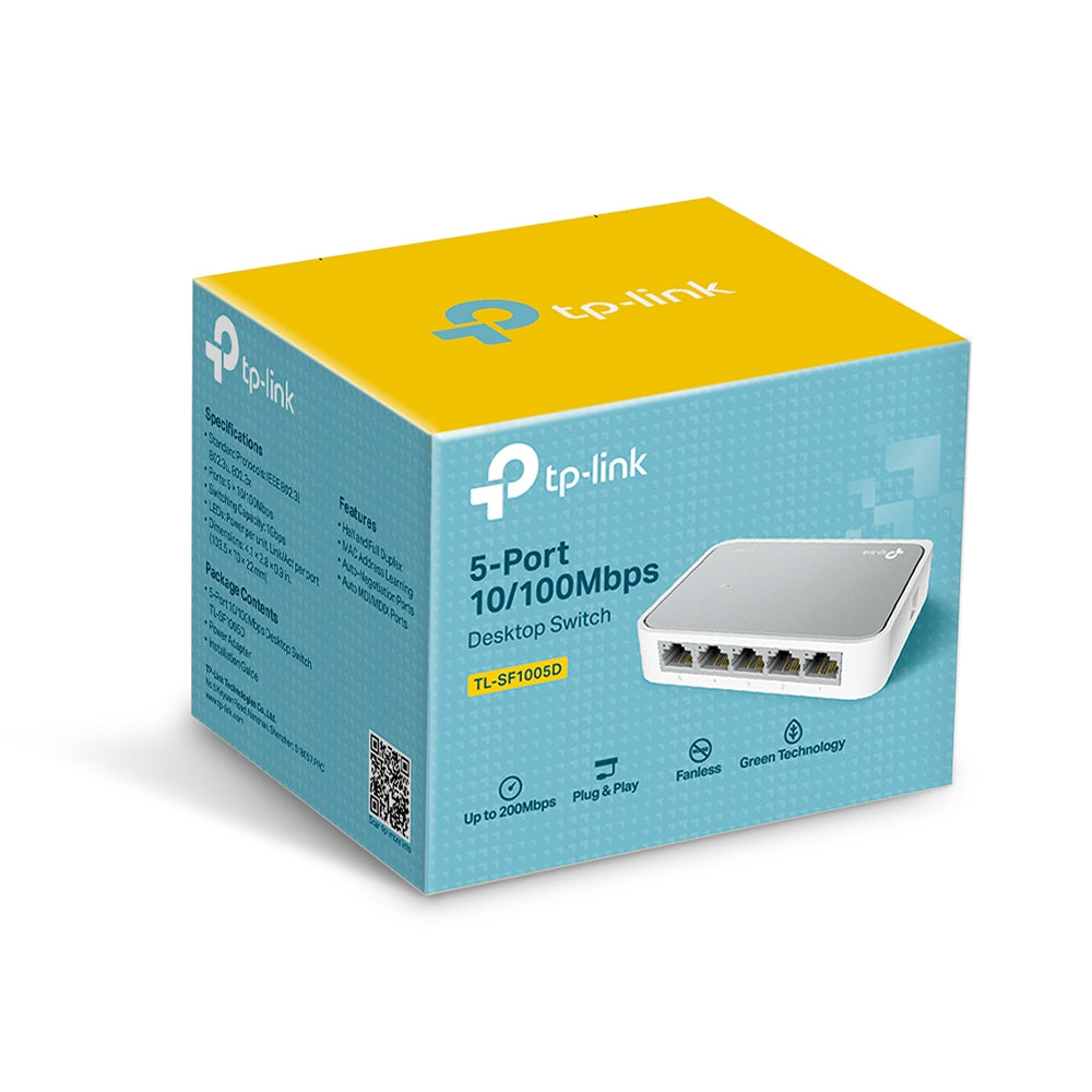Switch TP-LINK TL-SF1005D - Vista 3