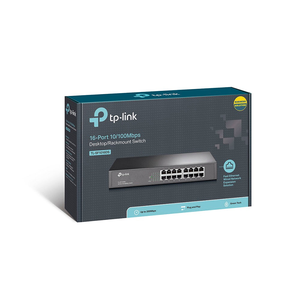 Switch  TP-LINK TL-SF1016DS - Vista 2