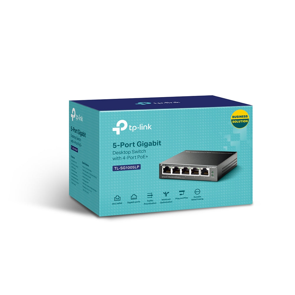 Switch no Administrable TP-LINK TL-SG1005LP - Vista 3