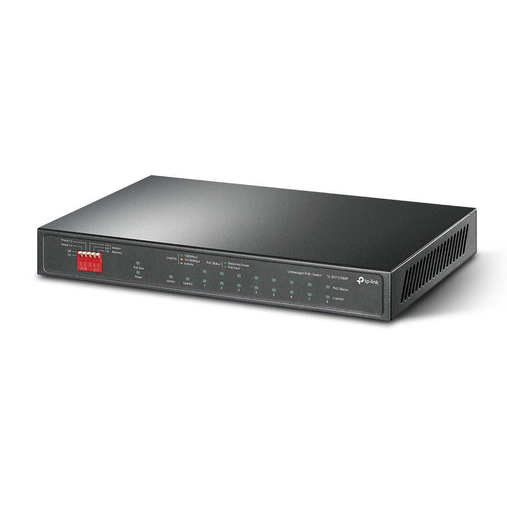 Switch de Escritorio TP-LINK TL-SG1210MP - Vista 2