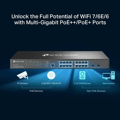Switch TP-LINK SG3218XP-M2 - Vista 5