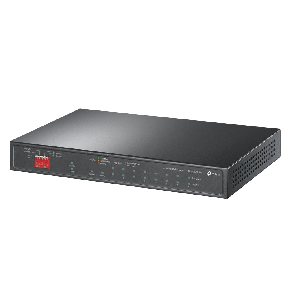 Conmutador  TP-LINK TL-SG1210PP - Vista 3
