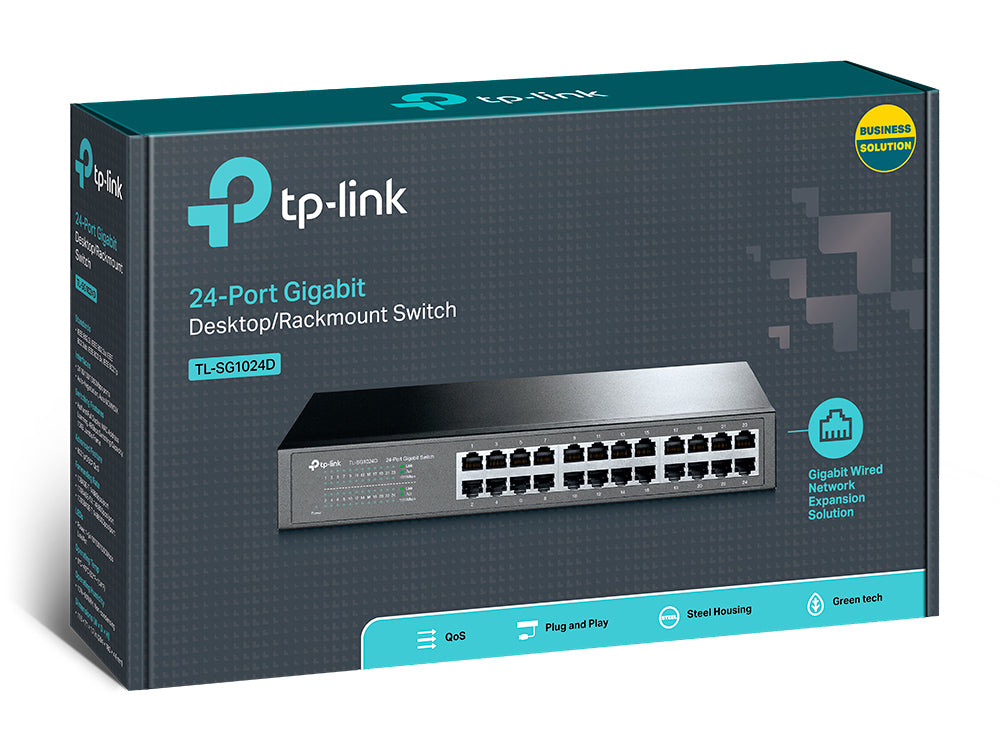 Switch TP-LINK TL-SG1024D - Vista 4