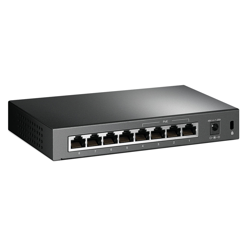 Switch POE TP-LINK TL-SF1008P - Vista 3