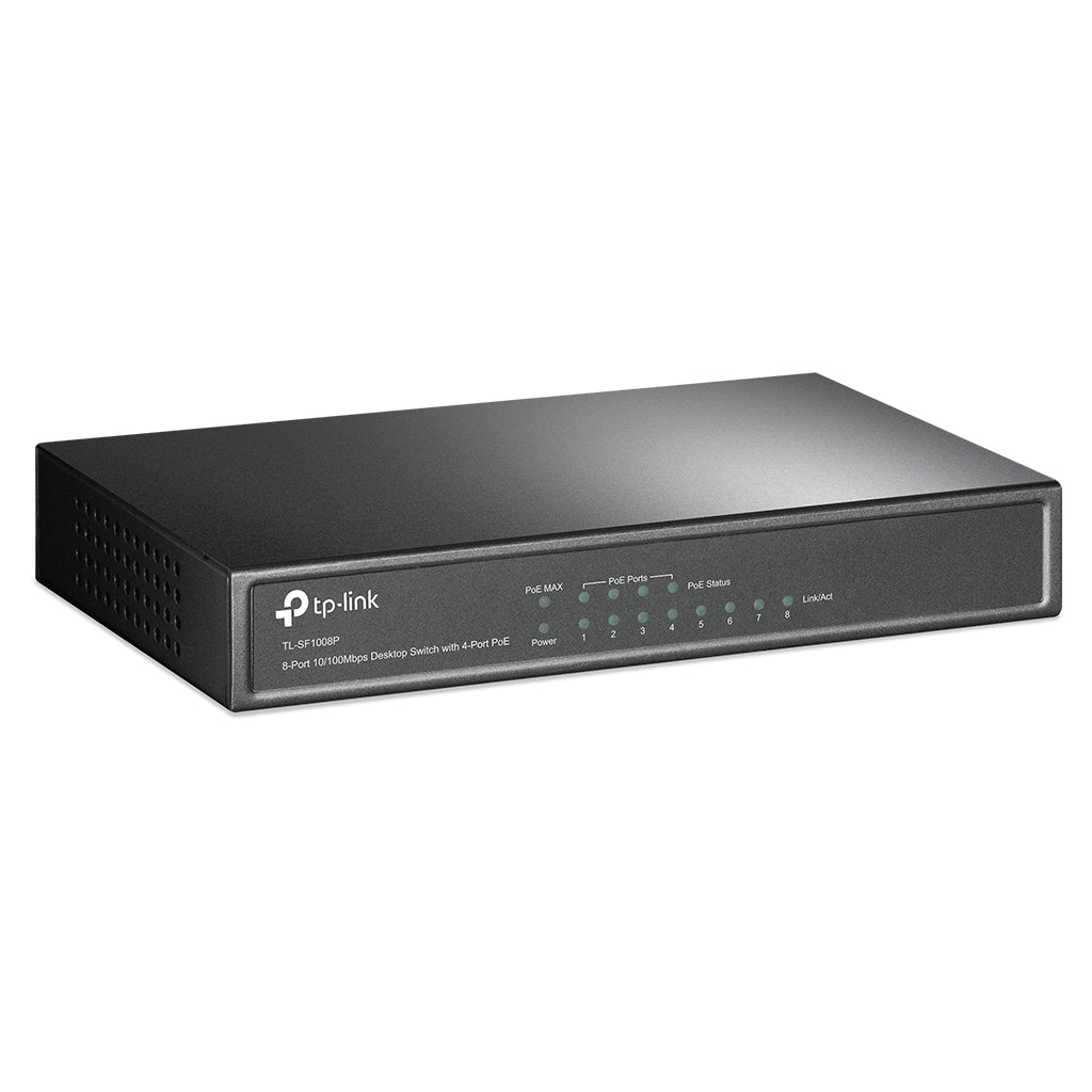 Switch POE TP-LINK TL-SF1008P - Vista 4