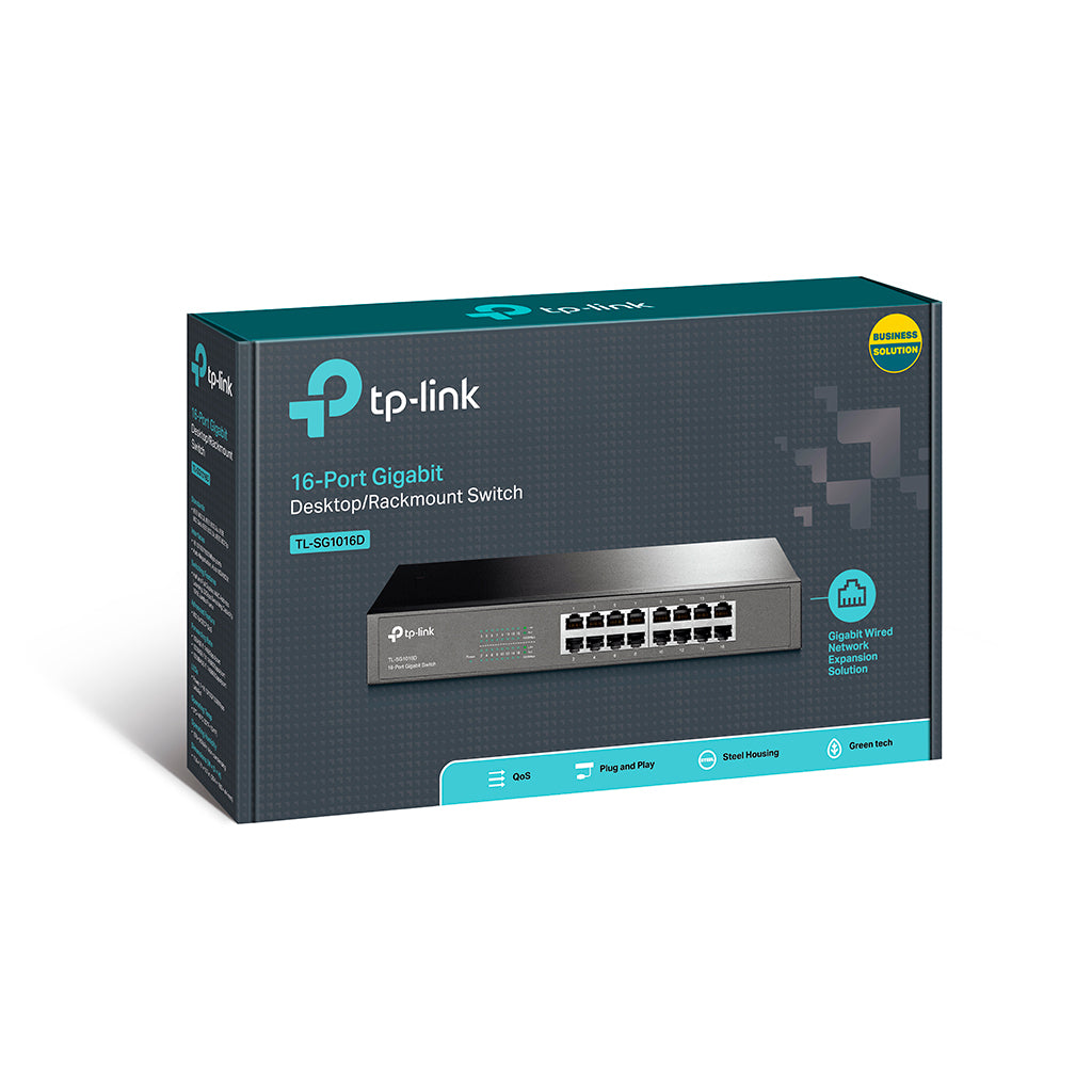 Switch TP-LINK TL-SG1016D - Vista 4