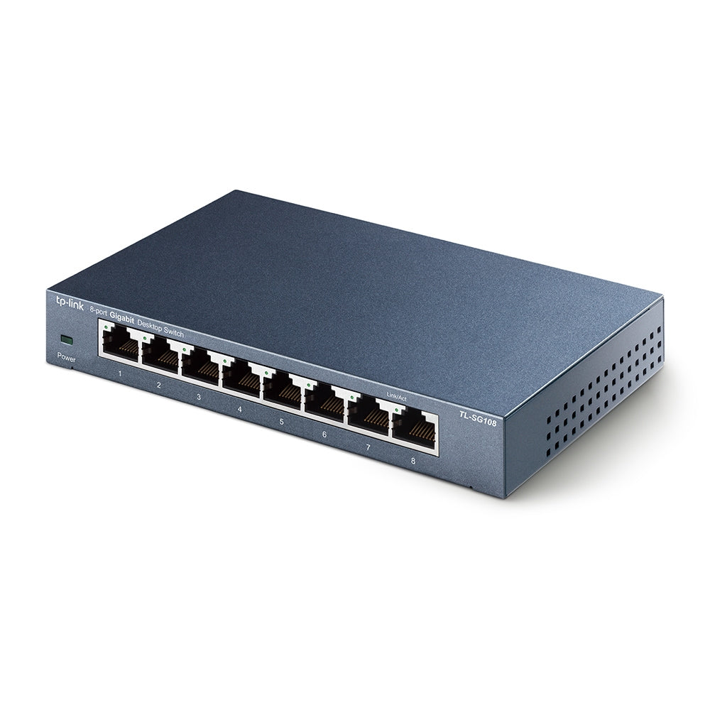 Switch  TP-LINK TL-SG108 - Vista 2