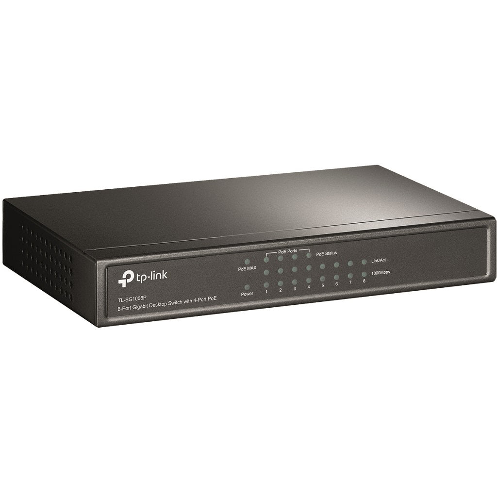 Switch PoE TP-LINK TL-SG1008P - Vista 2