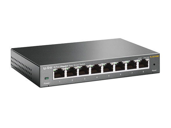 Switch TP-LINK TL-SG108E - Vista 2