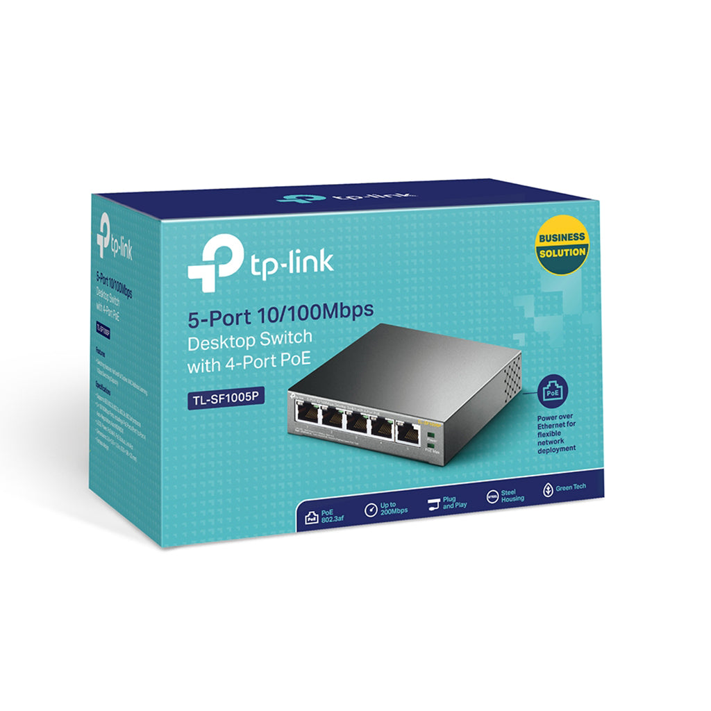 Switch TP-LINK TL-SF1005P - Vista 4