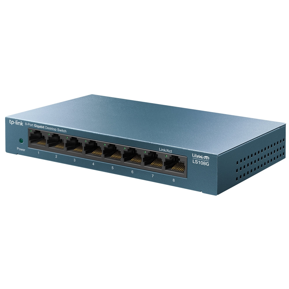 SWITCH GIGABIT TP-LINK LS108G - Vista 2