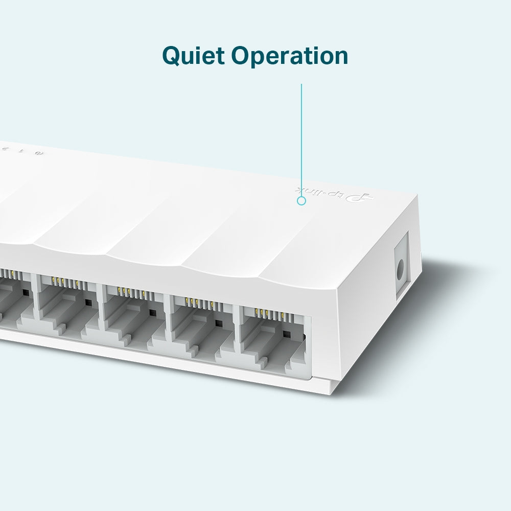Switch No administrable  TP-LINK LS1008 - Vista 2
