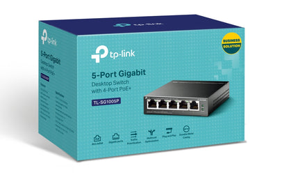 Switch no administrable  TP-LINK TL-SG1005P - Vista 2