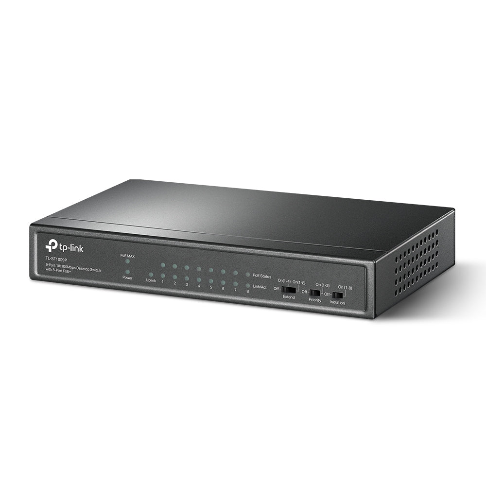 Switch TP-LINK TL-SF1009P - Vista 2
