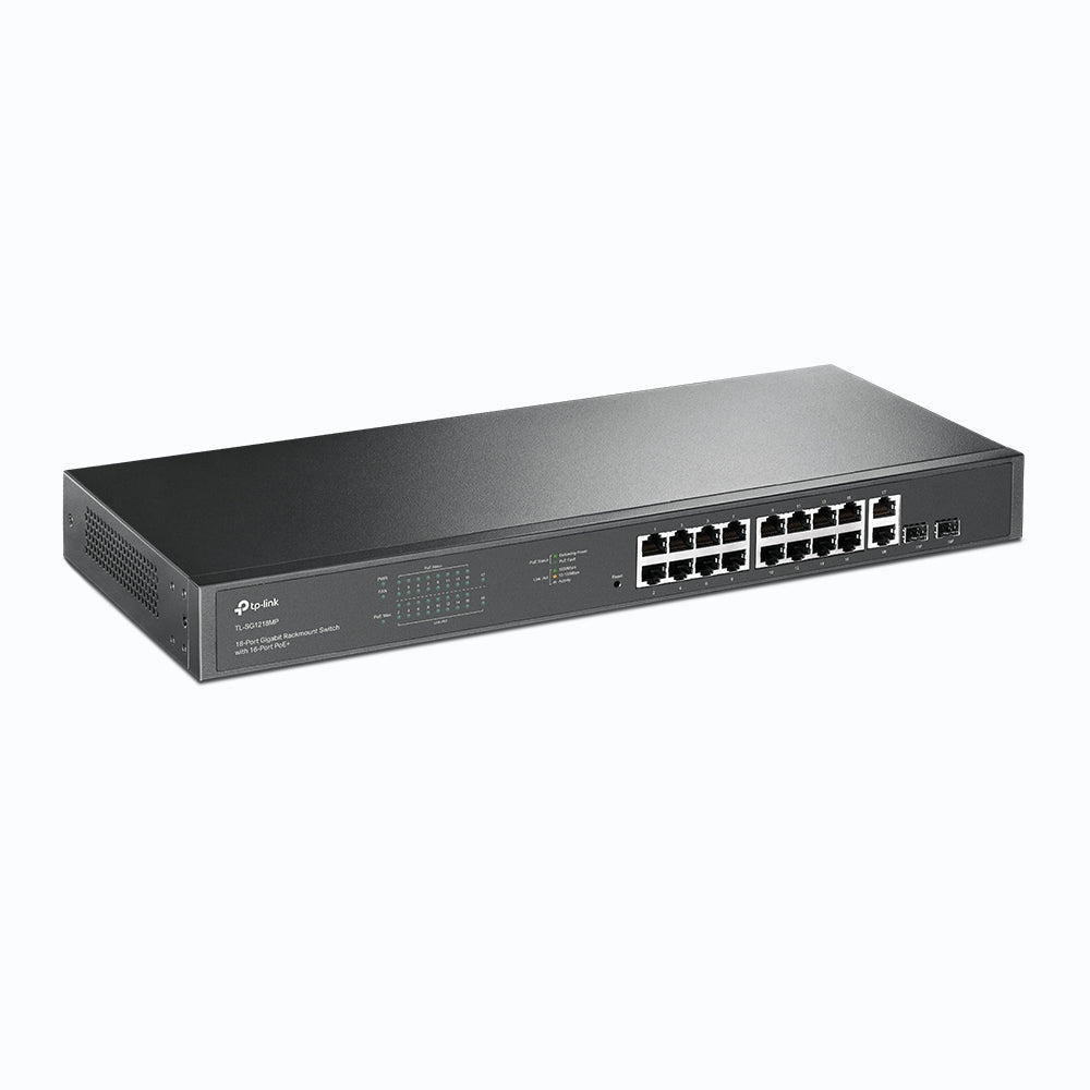 Switch no Administrable TP-LINK TL-SG1218MP - Vista 2