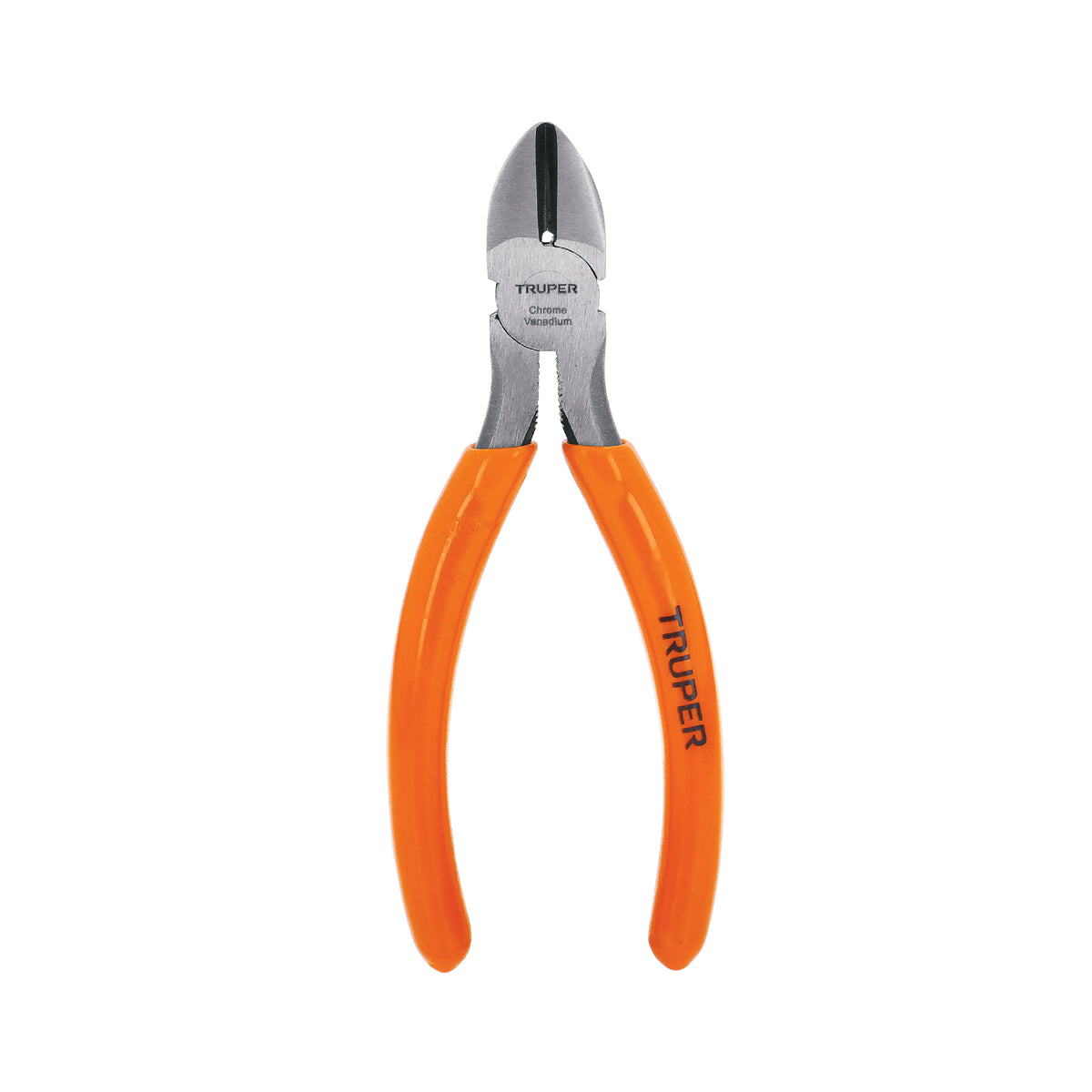 Pinza de corte diagonal 5' mango de PVC, Truper