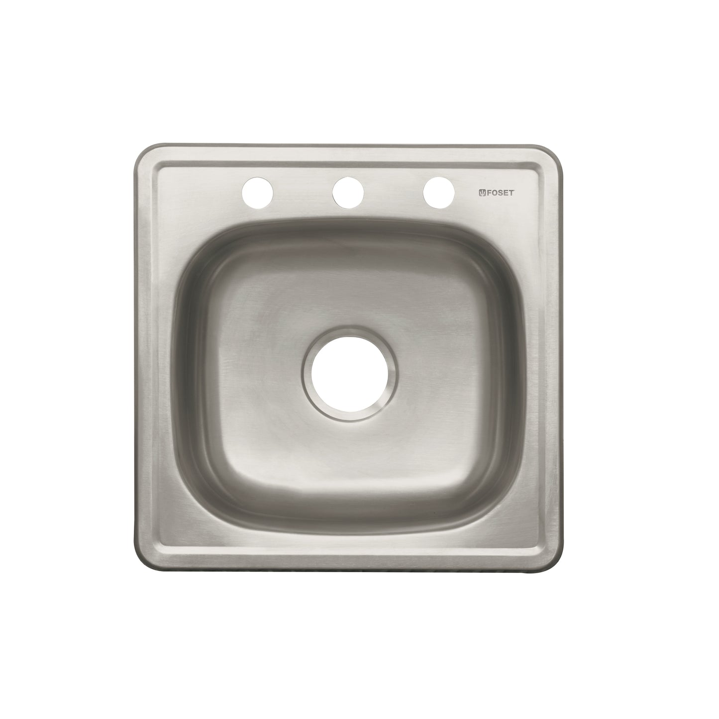 Tarja de empotrar sencilla 48x48cm, Foset Basic