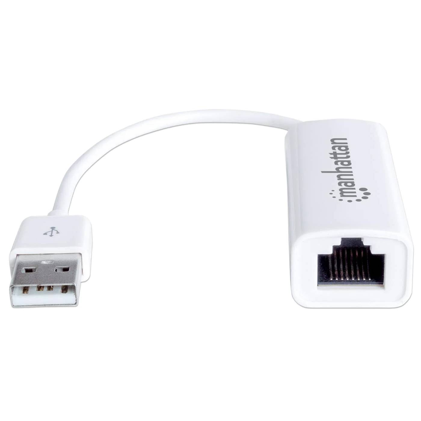 Tarjeta de Red USB - Ethernet MANHATTAN 506731 - Vista 3
