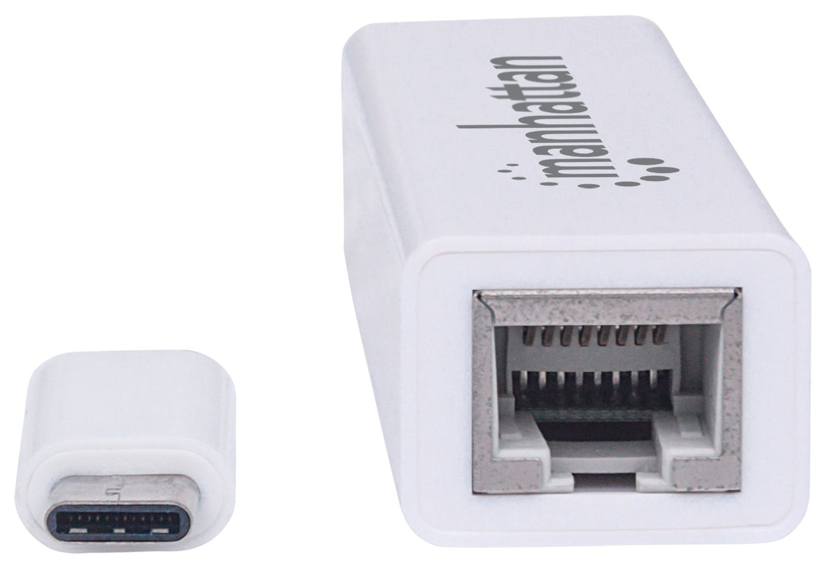 Adaptador USB Tipo C a Red MANHATTAN 507585 - Vista 2