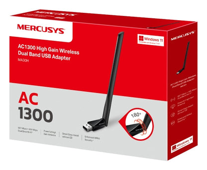 Adaptadores USB Red MERCUSYS MA30H - Vista 4