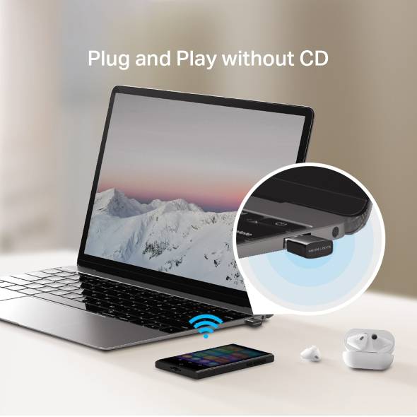 Adaptadores USB Red MERCUSYS MA12N - Vista 2