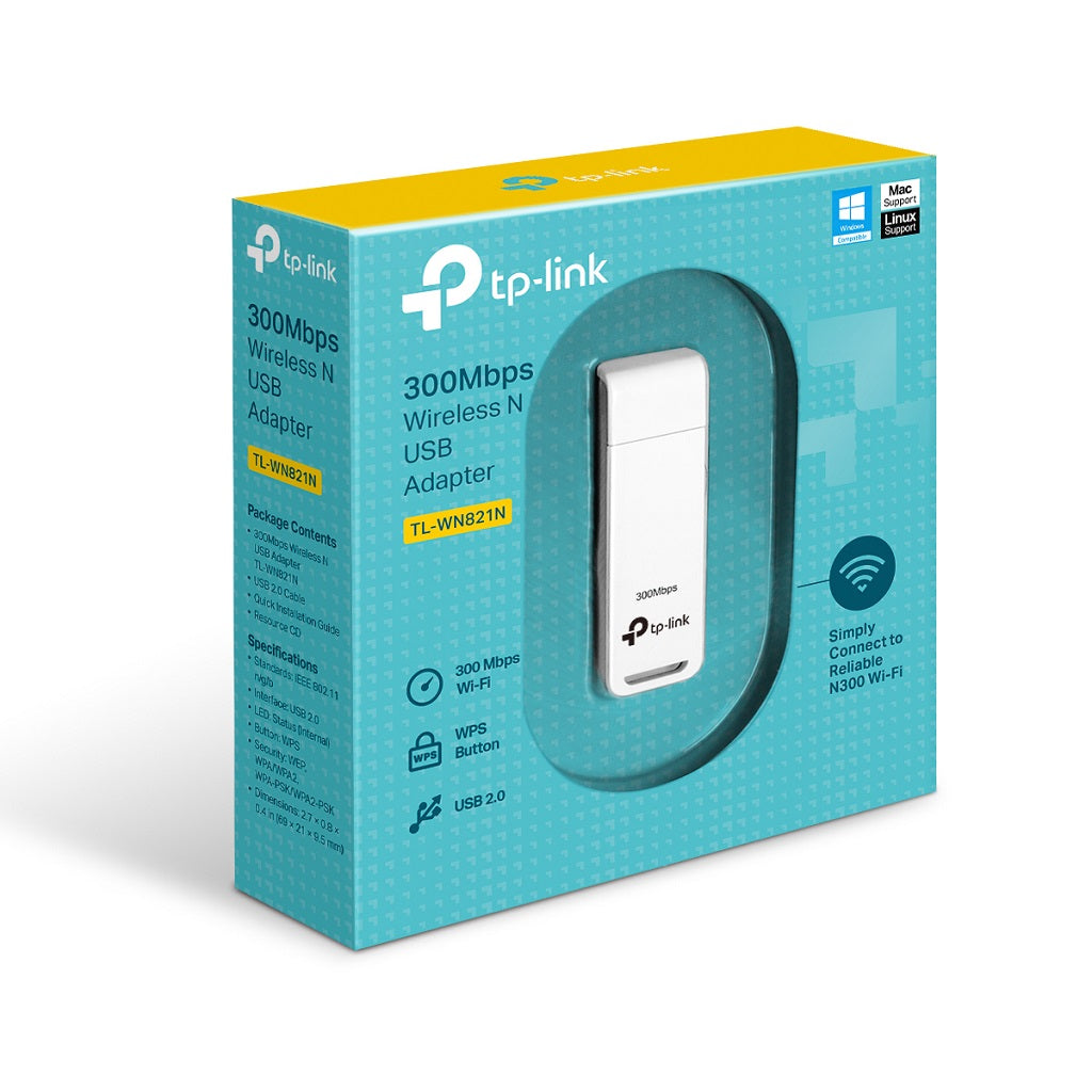 Adaptador USB  TP-LINK TL-WN821N - Vista 3