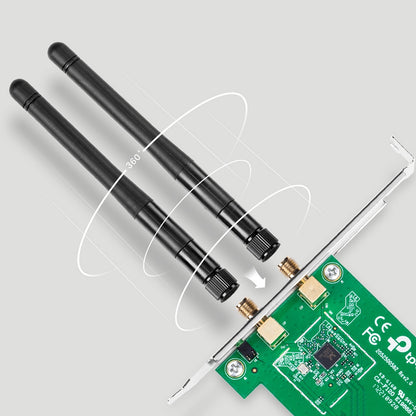 Tarjeta de Red PCI Express TP-LINK TL-WN881ND - Vista 4