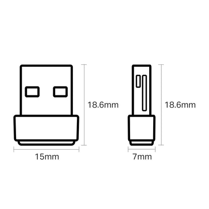 Adaptador USB Dual Band TP-LINK Archer T2U Nano - Vista 7