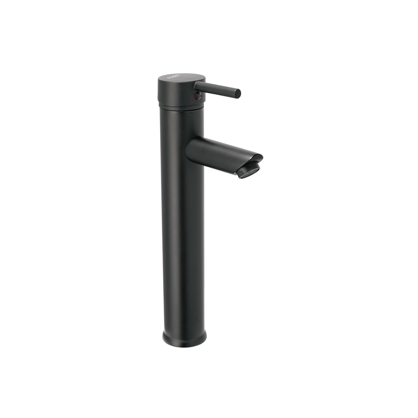 Monomando alto negro para lavabo, Foset Tubig