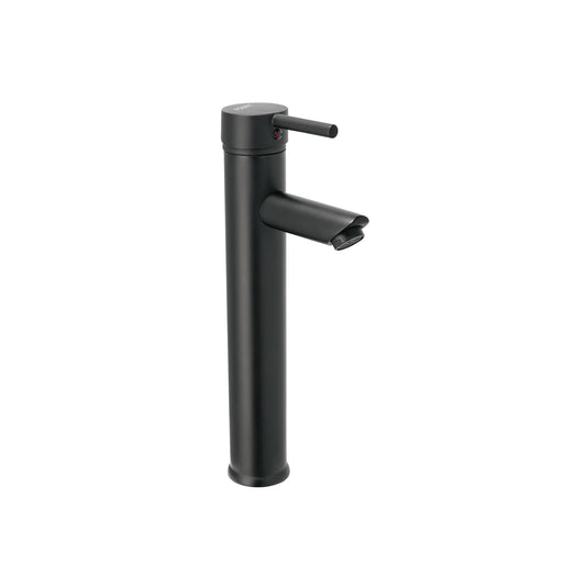 Monomando alto negro para lavabo, Foset Tubig
