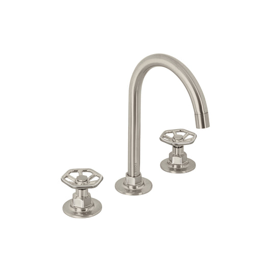 Mezcladora p/lavabo,taladros separados,redondos,satín,Tubig