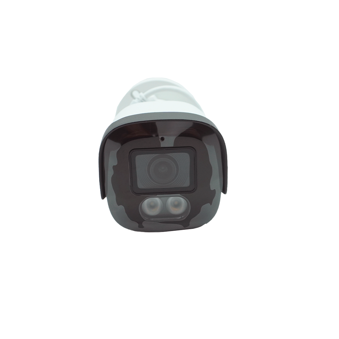2MP LITE COLORMAKER Cámara Bala lente fijo - 2.8mm - IR 50m - Metal - Micrófono integrado - PoE - Soporta microSD - IP67