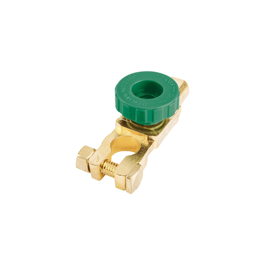 Terminal p/batería con interruptor switch, Truper